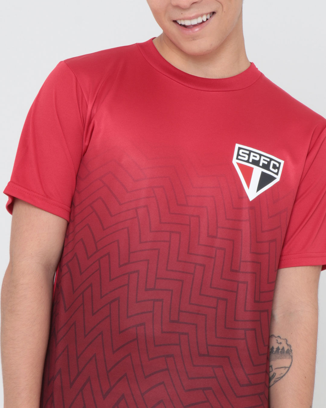 Camiseta-Trospr006-Mc-M1016spfc---Vermelho-Medio