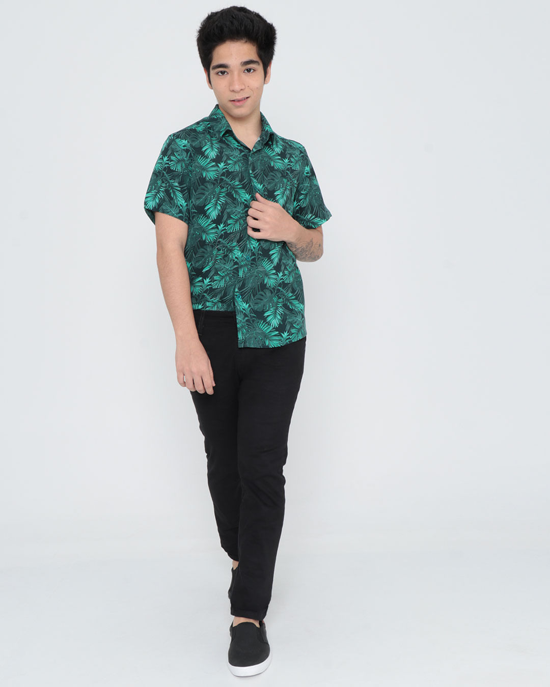 Calca-39230043-Sarja-Pto-1016---Black-Jeans-Escuro