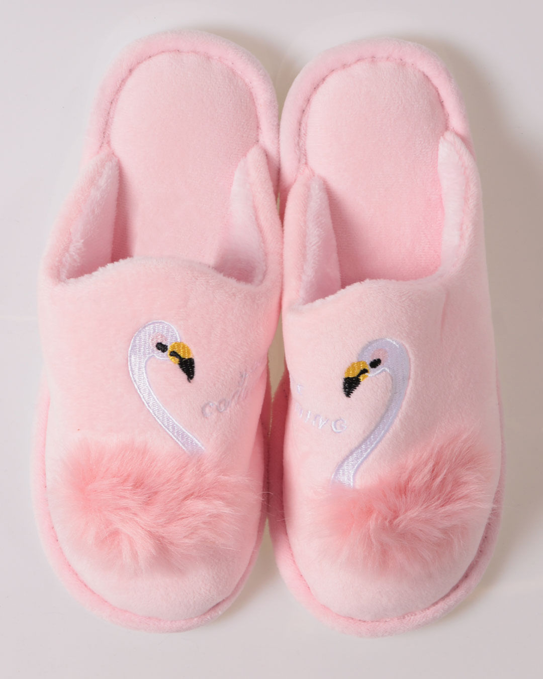 Pantufa-Fem-D81086002-Flamingo---Rosa-Claro