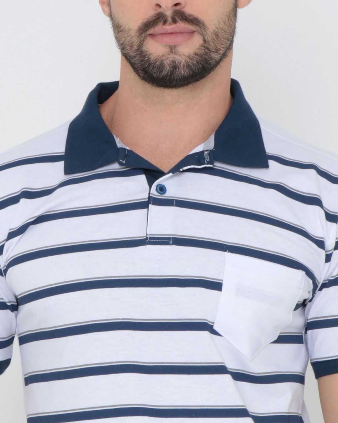 Polo-Ib10447-Listrada-C-Bolso-Pgg---Branco-Listrado