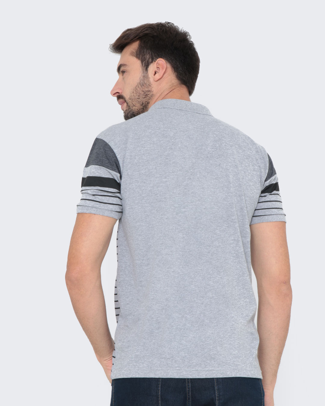 Polo-Ib10486-Listrada-C-Bolso-Pgg---Cinza-Listrado