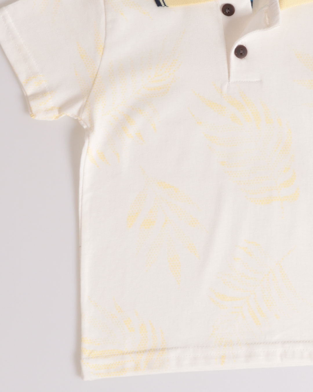 Polo-Mc-51629-Folhagens-M13---Amarelo-Claro