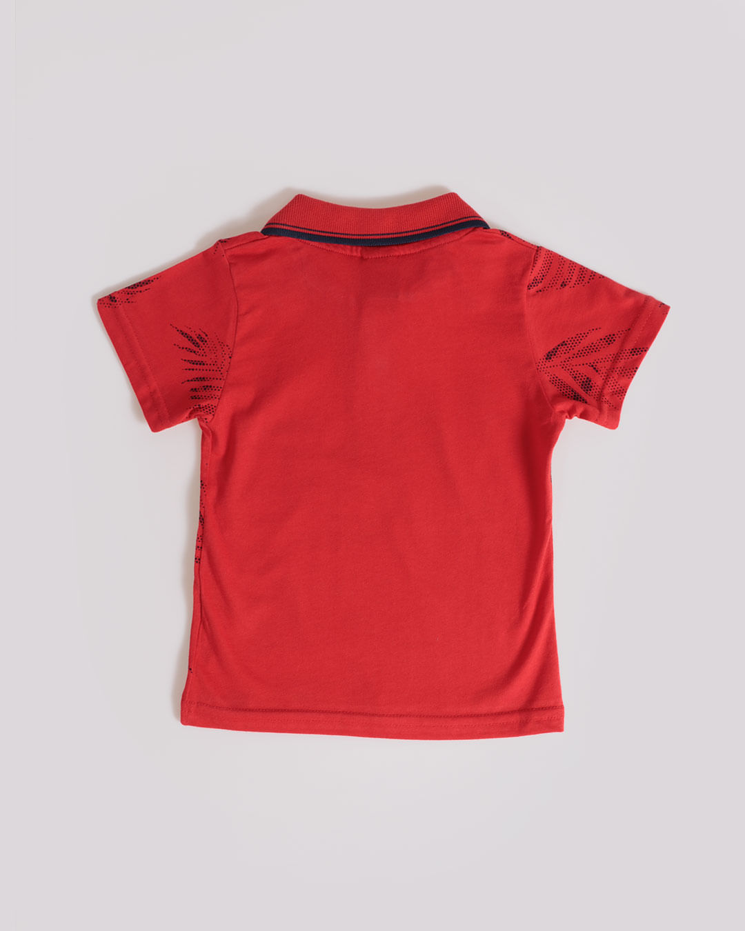 Polo-Mc-51629-Folhagens-M13---Vermelho-Medio