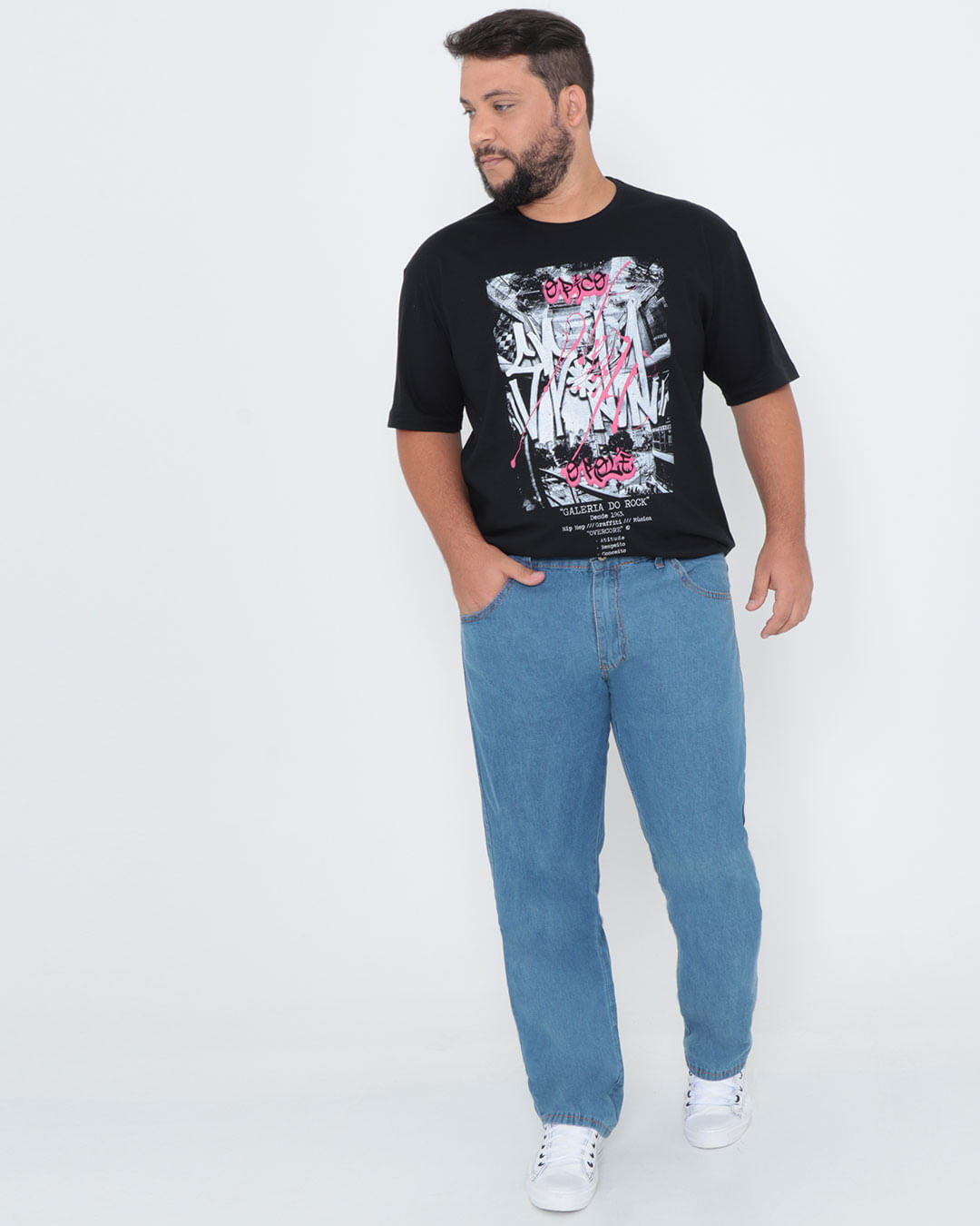 Calca-Jeans-Basica-Delave-Tg---Blue-Jeans-Claro