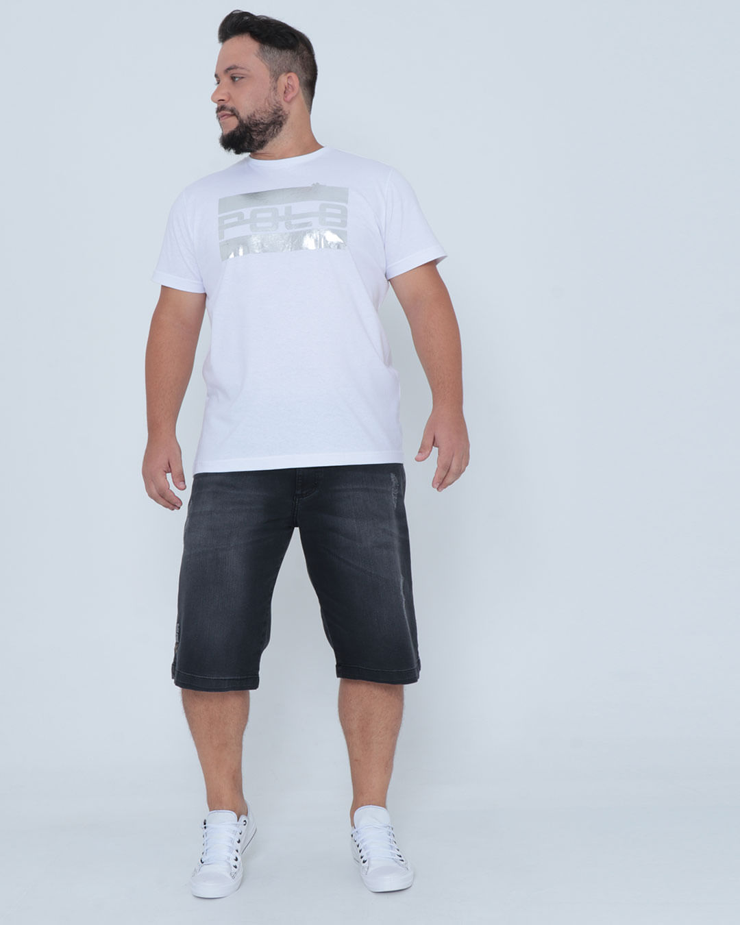 Bermuda-57070088-Jeans-Black-Tg---Black-Jeans-Medio