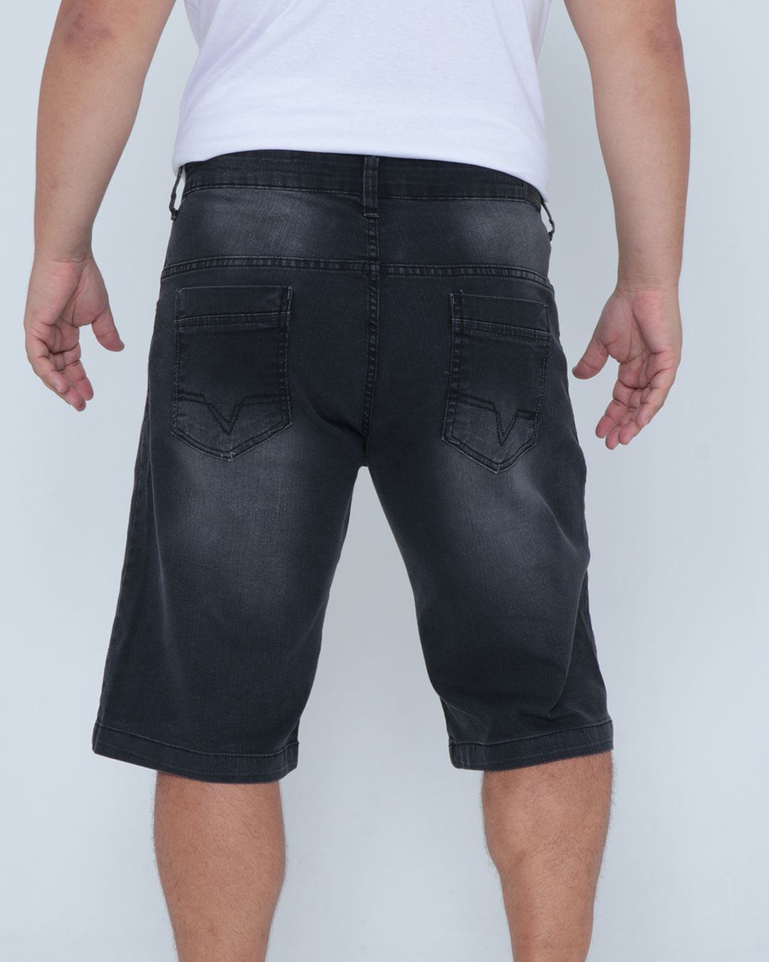 Bermuda-57070088-Jeans-Black-Tg---Black-Jeans-Medio