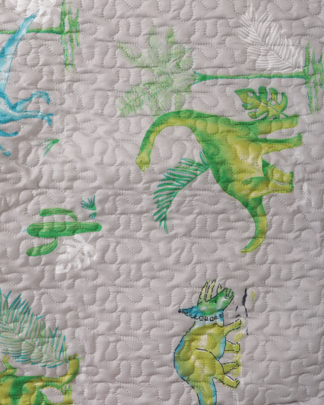 Colcha-Soft-Solt-Jurassic-Age---Cinza-Claro