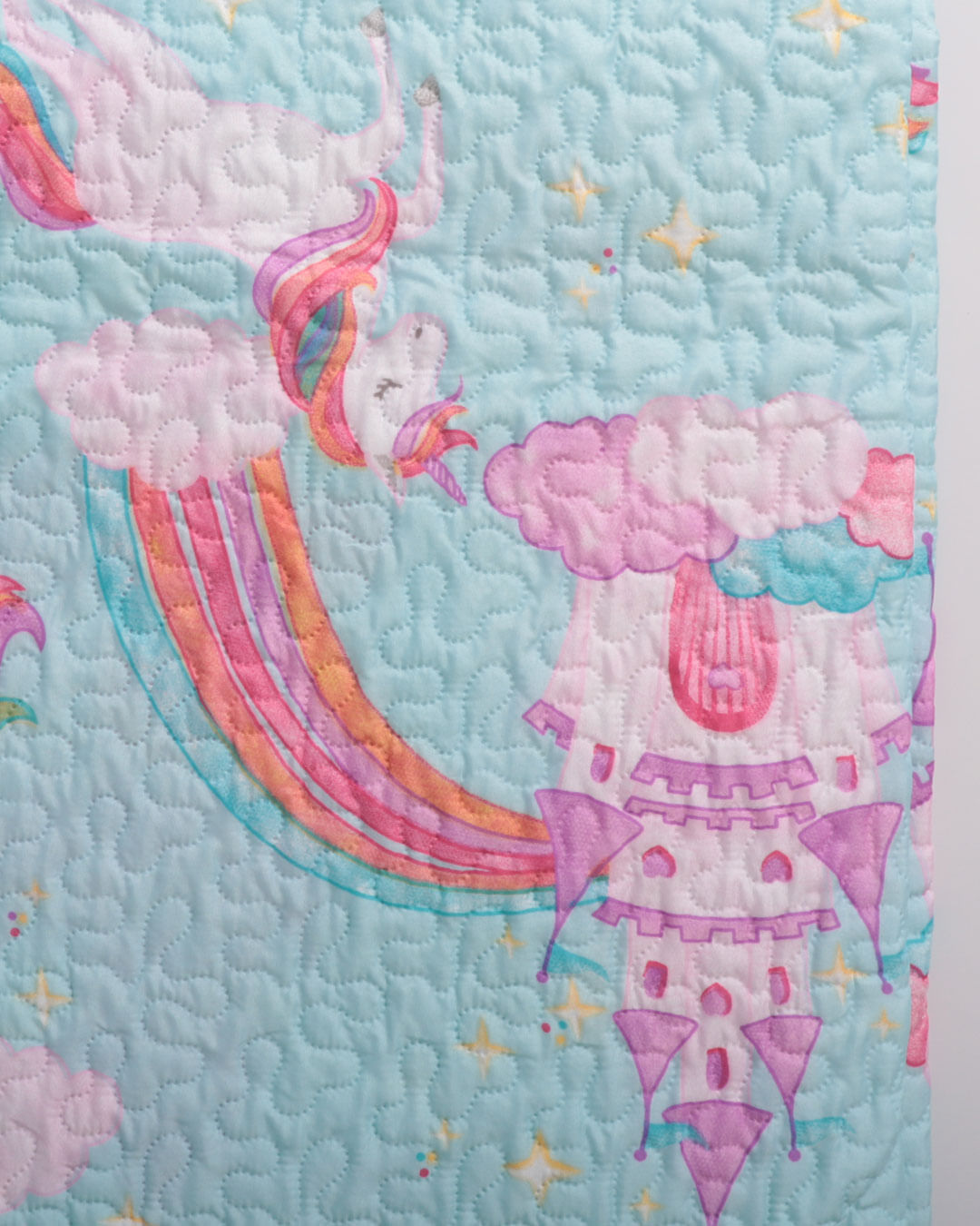 Colcha-Soft-Solt-Unicorn-Kingdom-Az---Azul-Claro