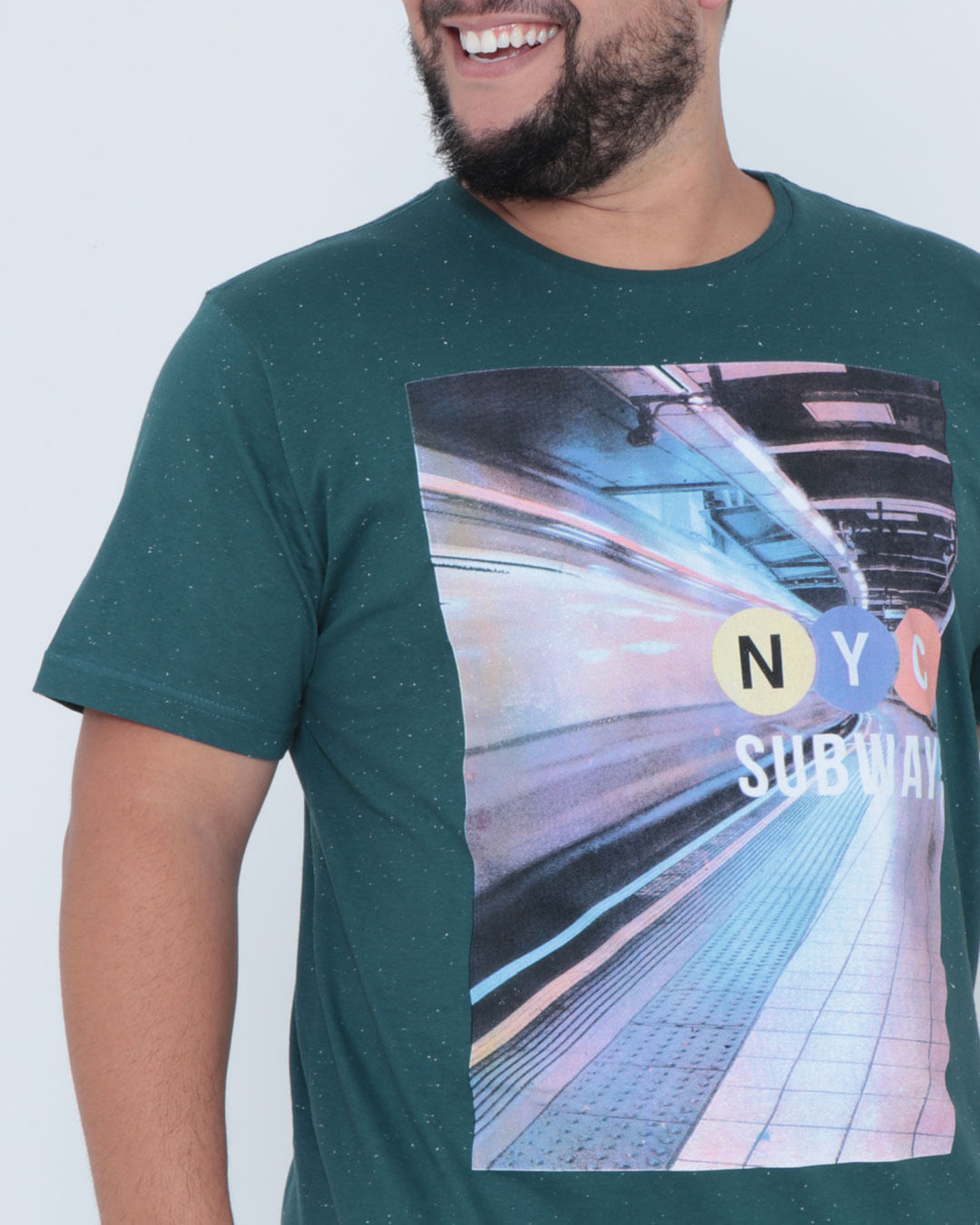 Camiseta-Botone-Nyc-Plus---Verde-Escuro