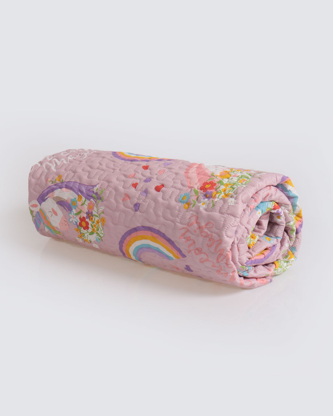 Colcha-Soft-Solt-Unicorn-Magi---Rosa-Claro