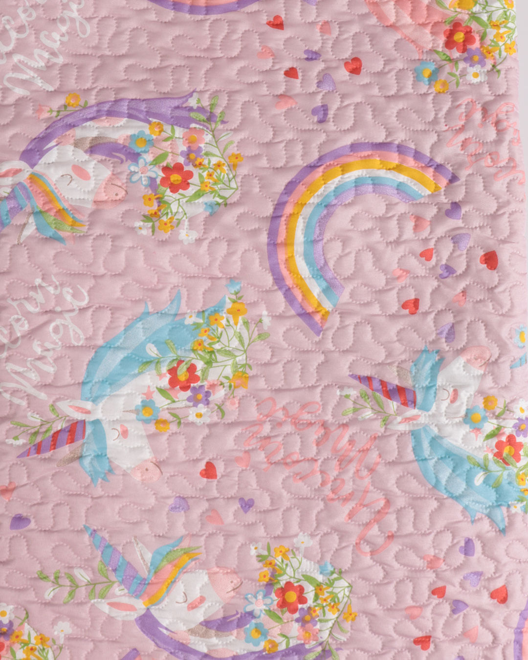 Colcha-Soft-Solt-Unicorn-Magi---Rosa-Claro