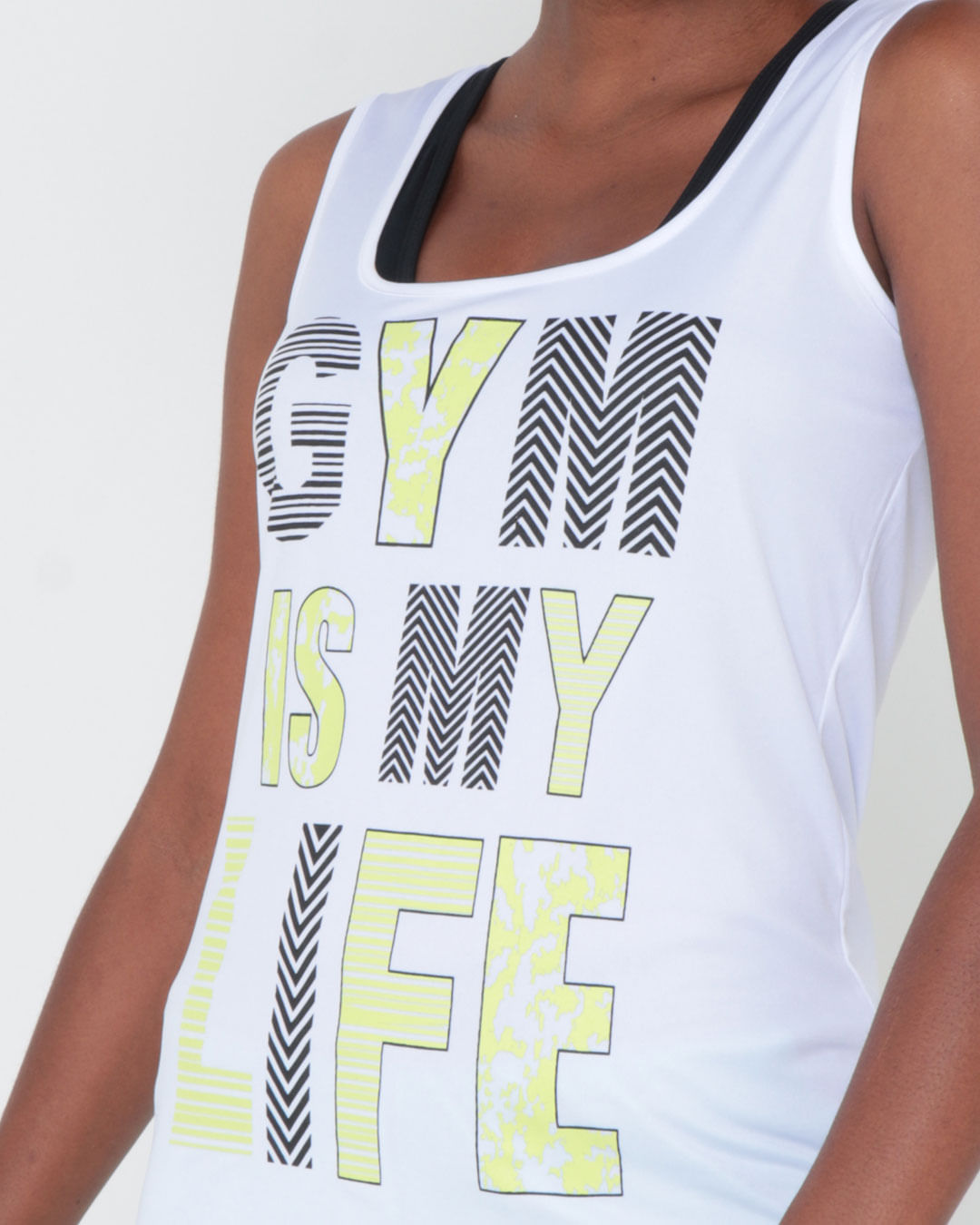Regata-26006-Gym-Is-My-Life---Branco