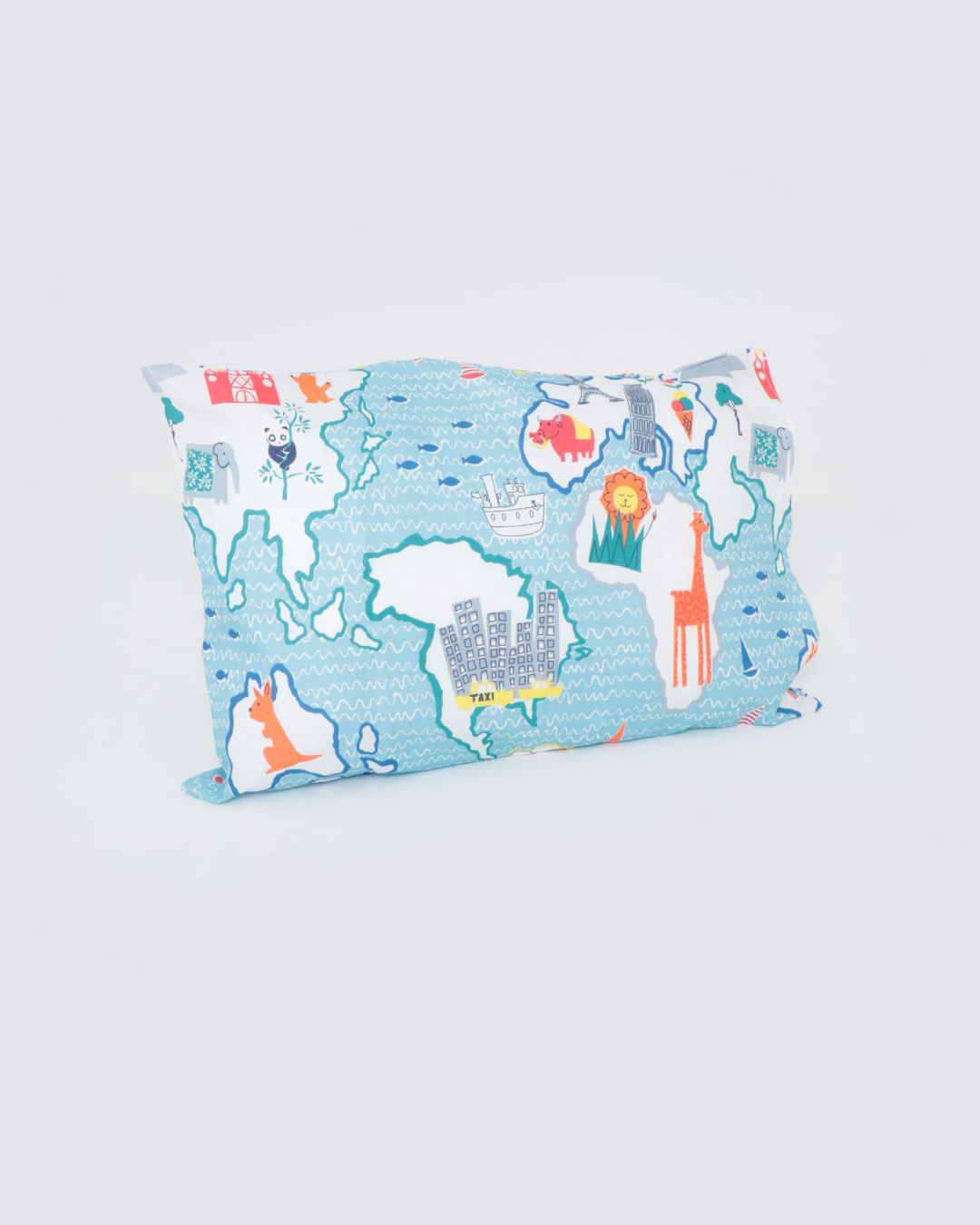 Jg-Cama-Solt-Continents---3-Pcs---Azul-Claro