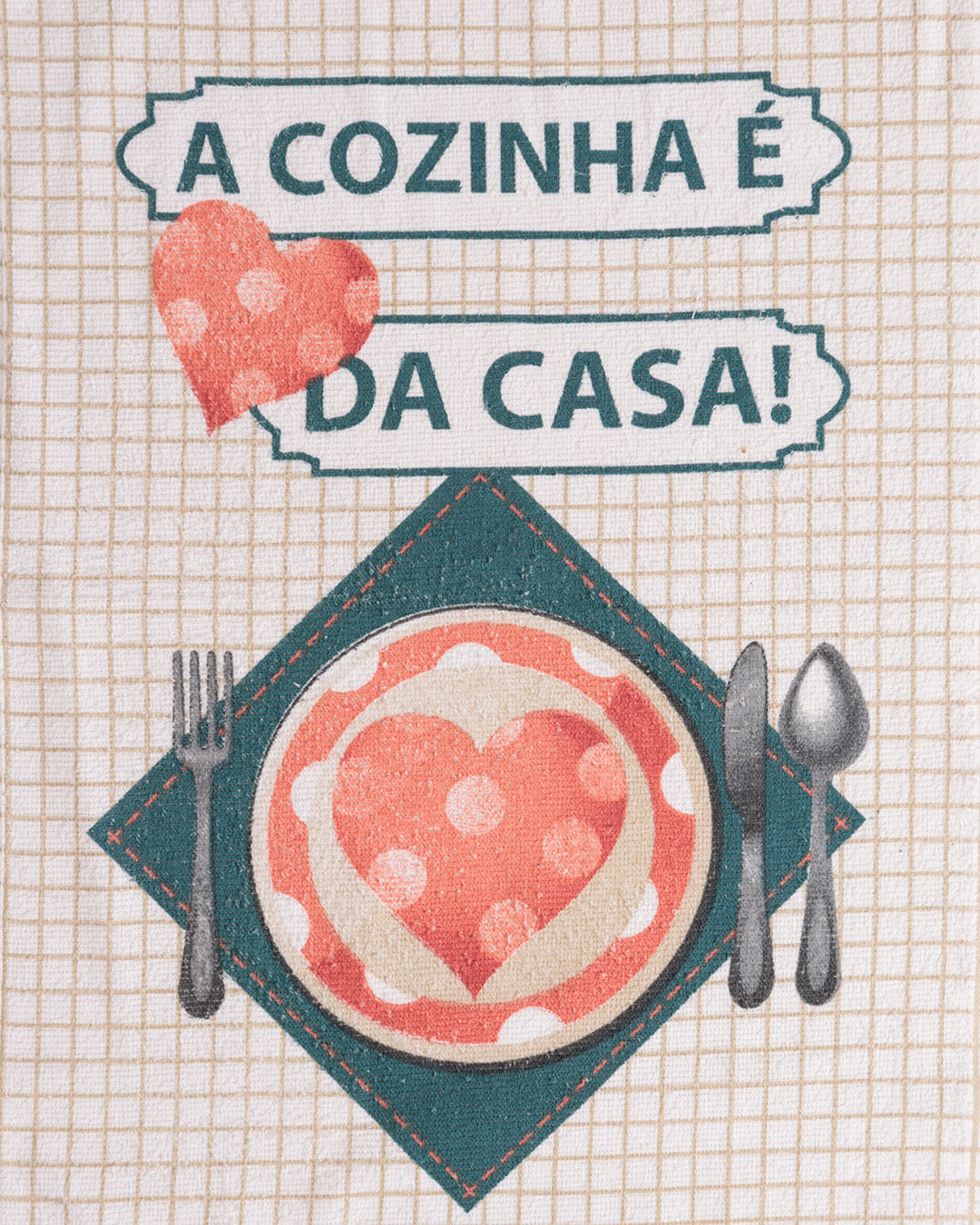 Pano-De-Copa-40x65-Primore---Laranja-Geometrico