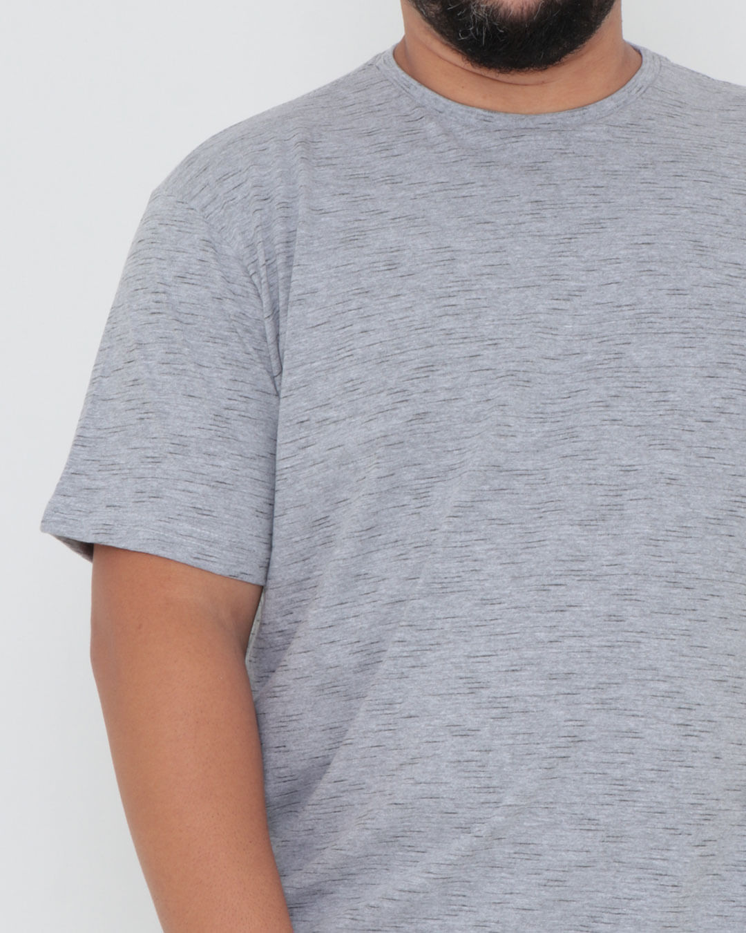 Camiseta-660-Mescla-Lisa-Jet--Plus-Size---Cinza-Medio