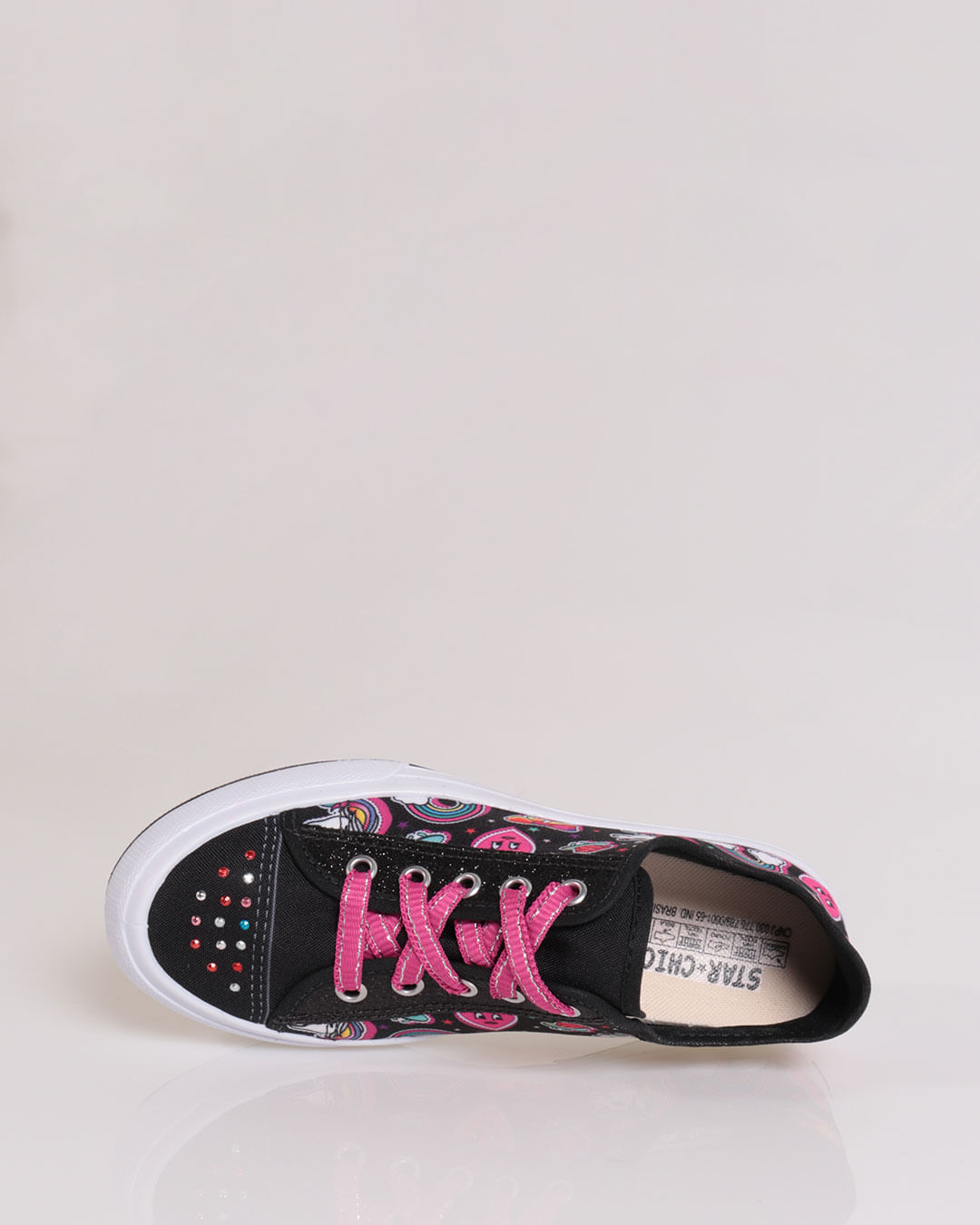 Tenis-Infa-3004-Preto-Unicornio-Sta---Preto
