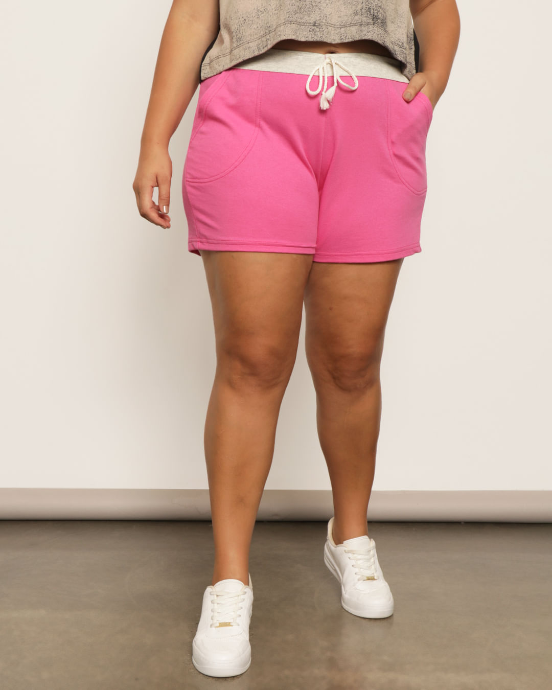 Shorts-1740-Moletinho-Liso---Rosa-Escuro