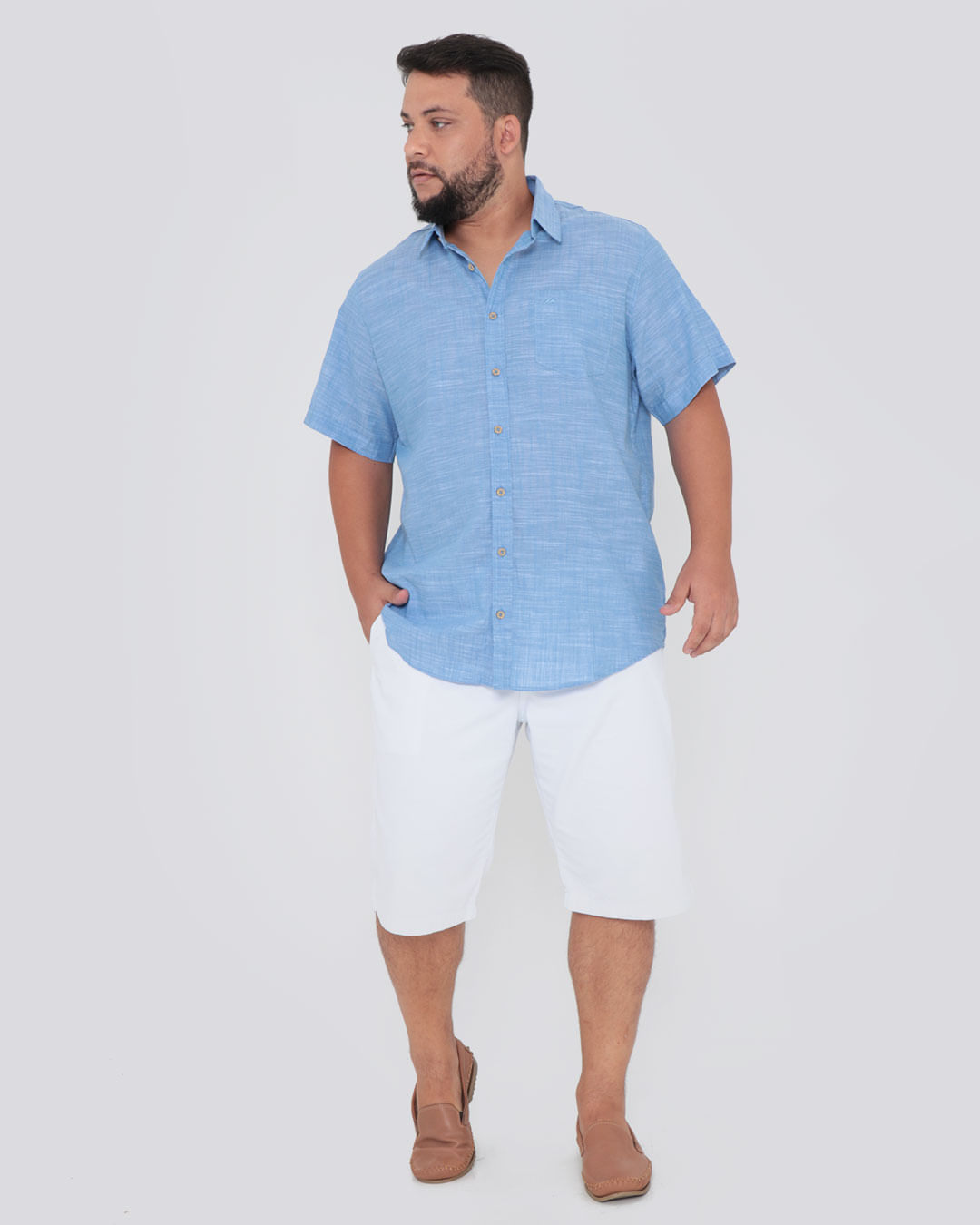 Camisa-20622-Mc-Maquinetada-Azul-Es-Plus---Azul-Claro