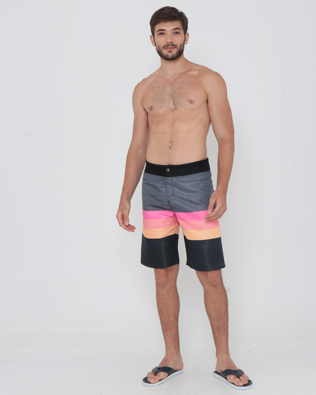 Bermuda-9006-Mas-Ad-Cos-Neoprene---Cinza-Medio