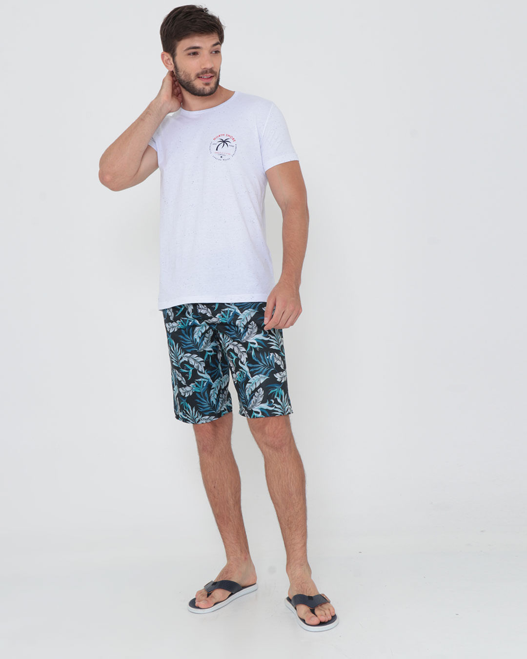Bermuda-9006-Mas-Ad-Cos-Neoprene---Preto-Floral