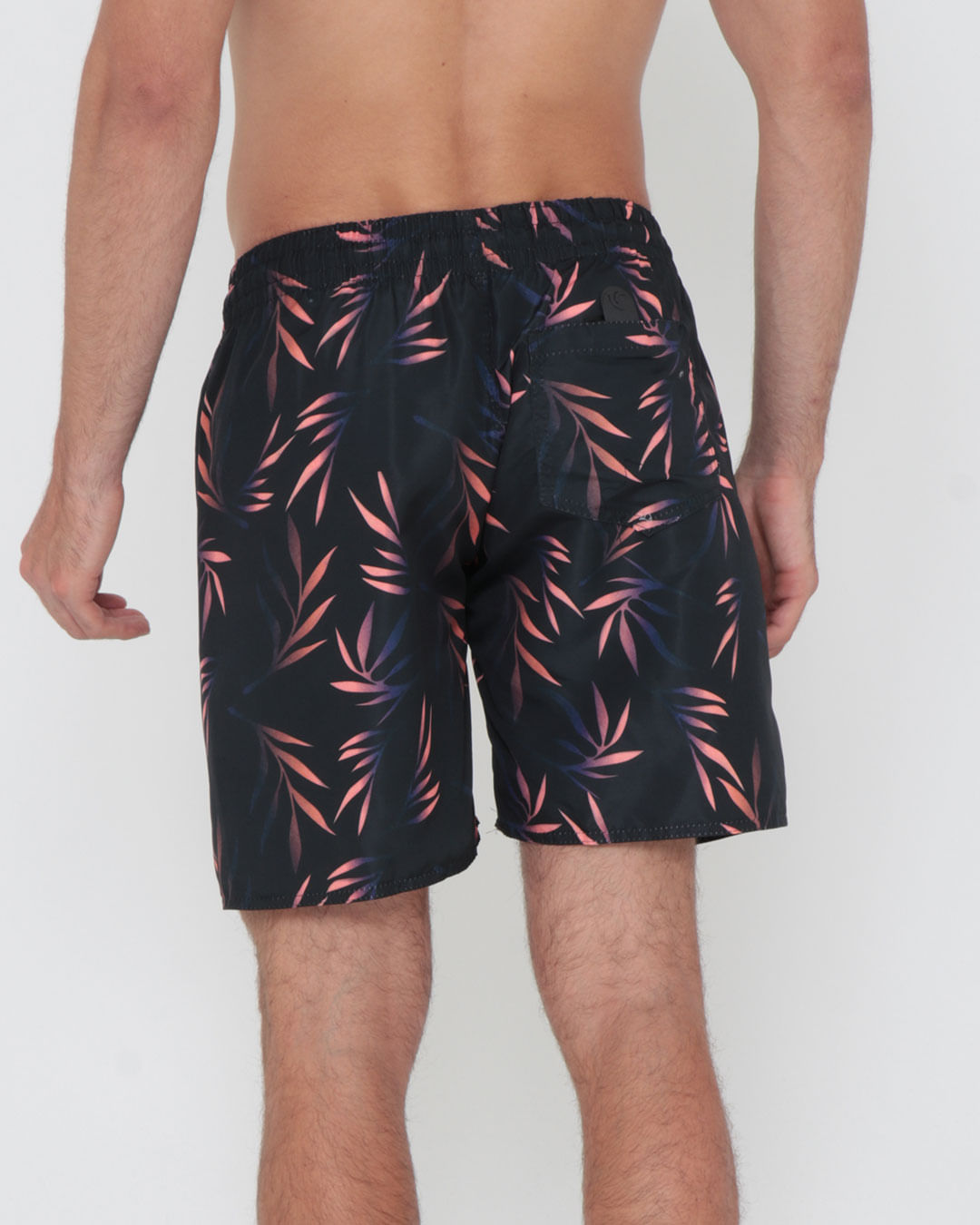 Bermuda-2380-Cos-Elastico---Laranja-Floral