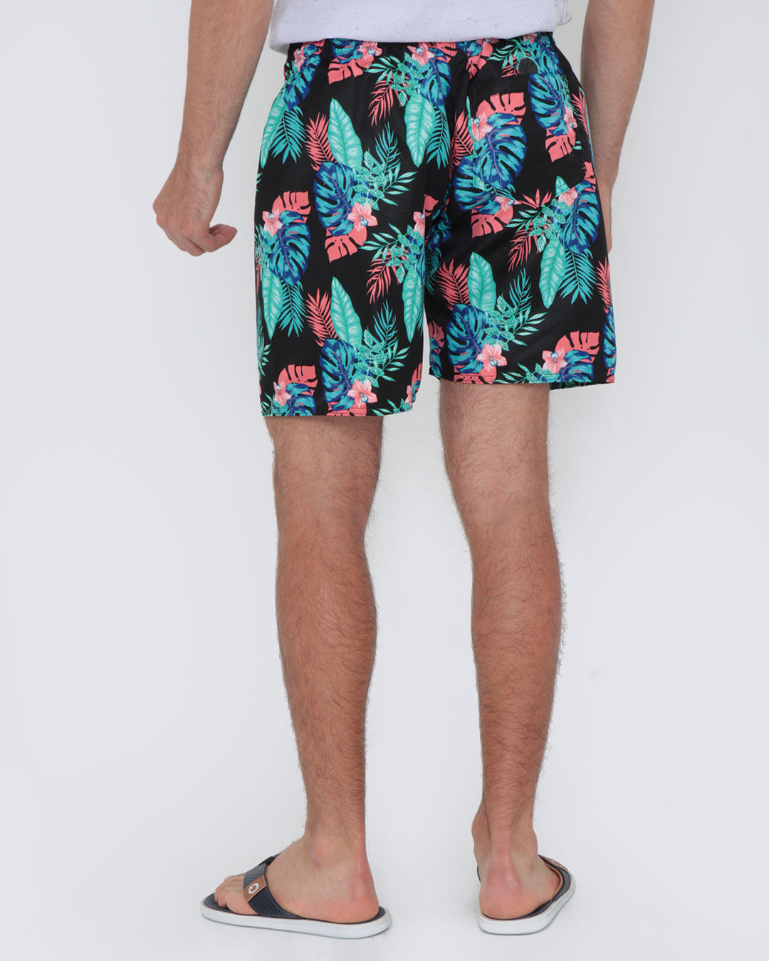 Bermuda-2380-Cos-Elastico---Preto-Floral
