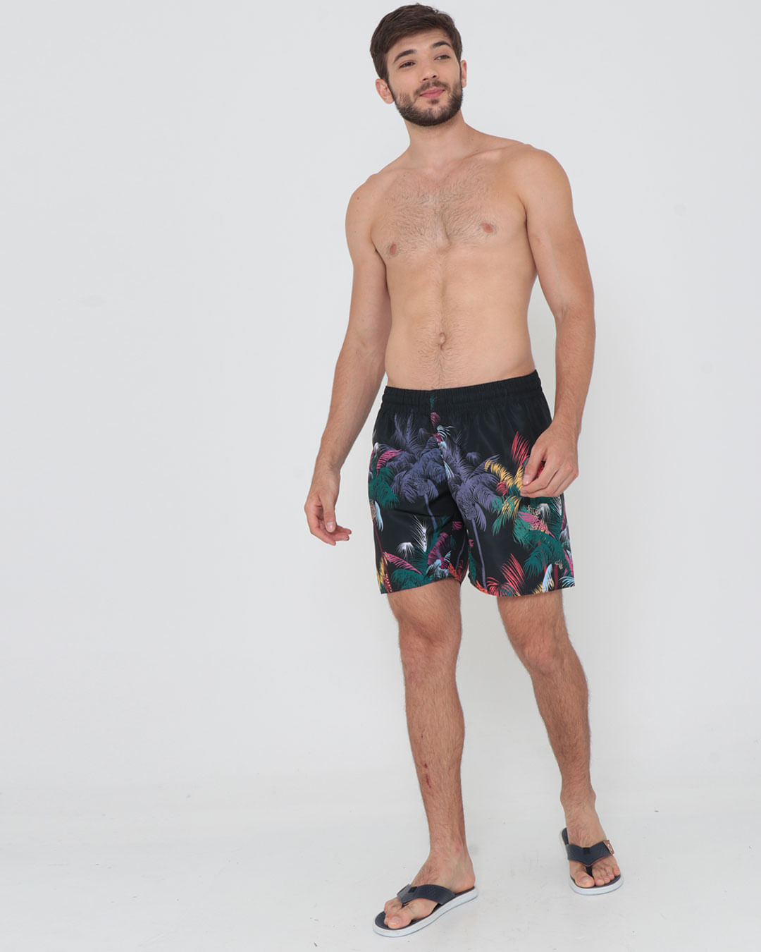 Bermuda-2380-Cos-Elastico---Roxo-Floral