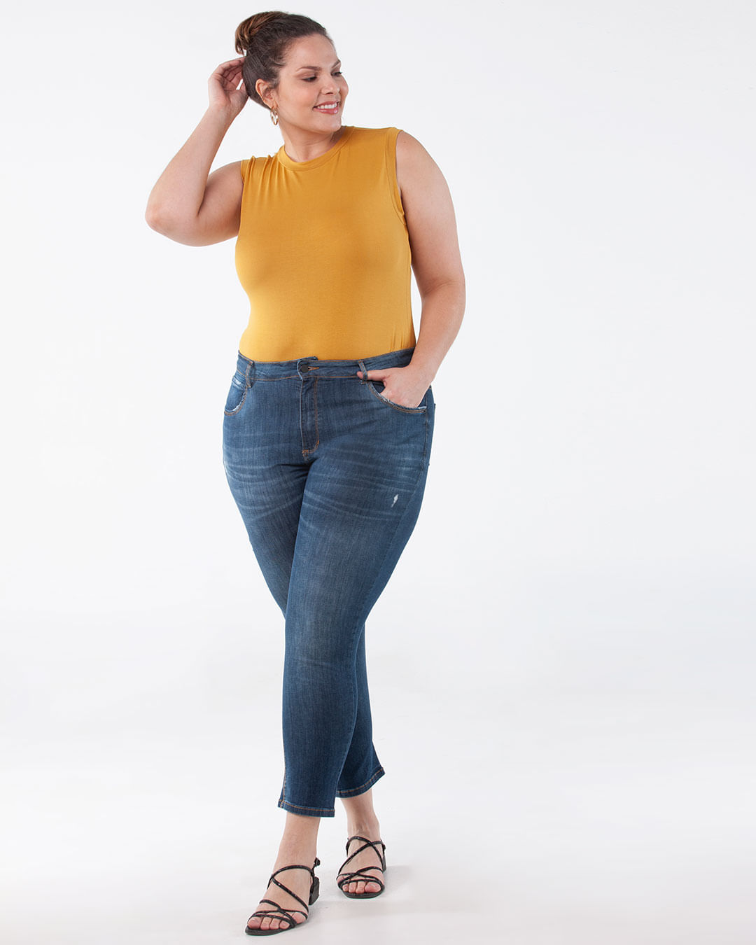 Calca-Cgbf32872-Jeans-Cigtg---Black-Jeans-Escuro