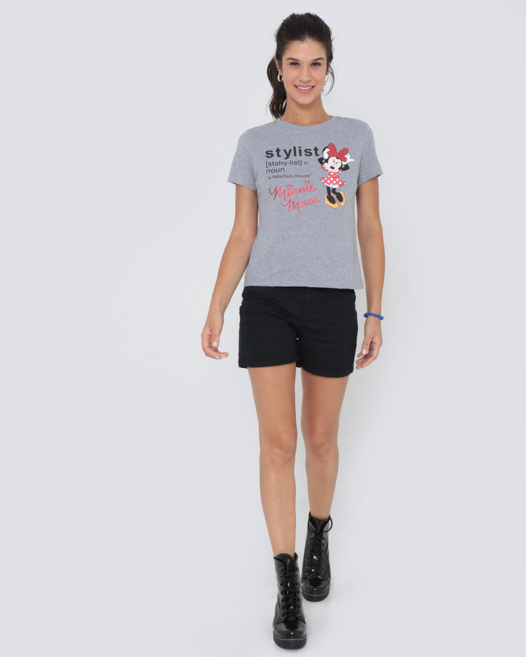 T-Shirt-Minnie-22402-Mescla-Medio---Mescla-Medio