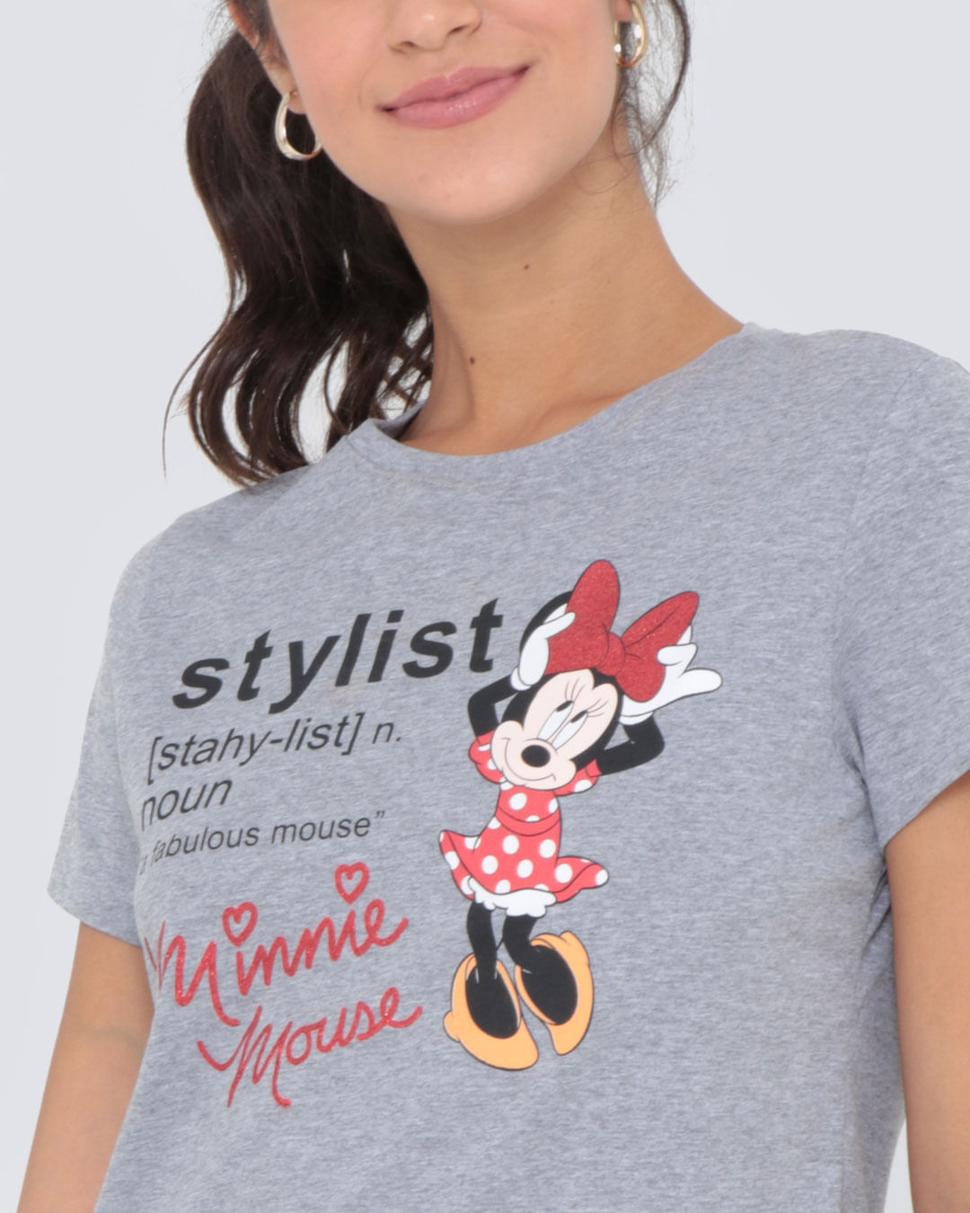 T-Shirt-Minnie-22402-Mescla-Medio---Mescla-Medio