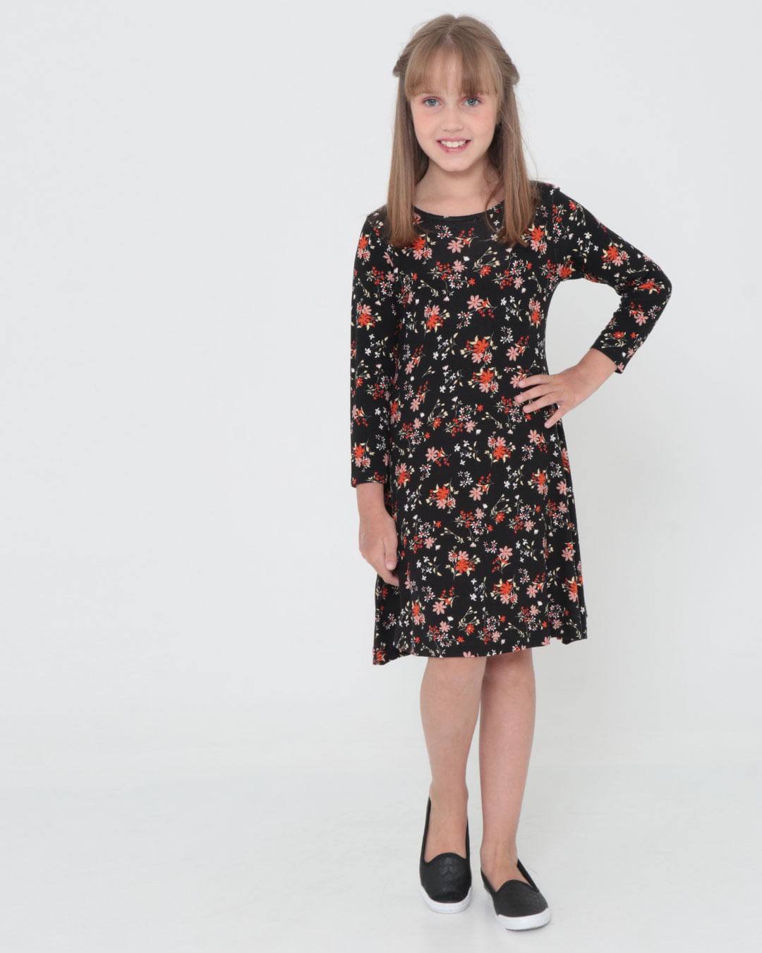 Vestido-401-Ml-Floral-F-410---Preto-Floral