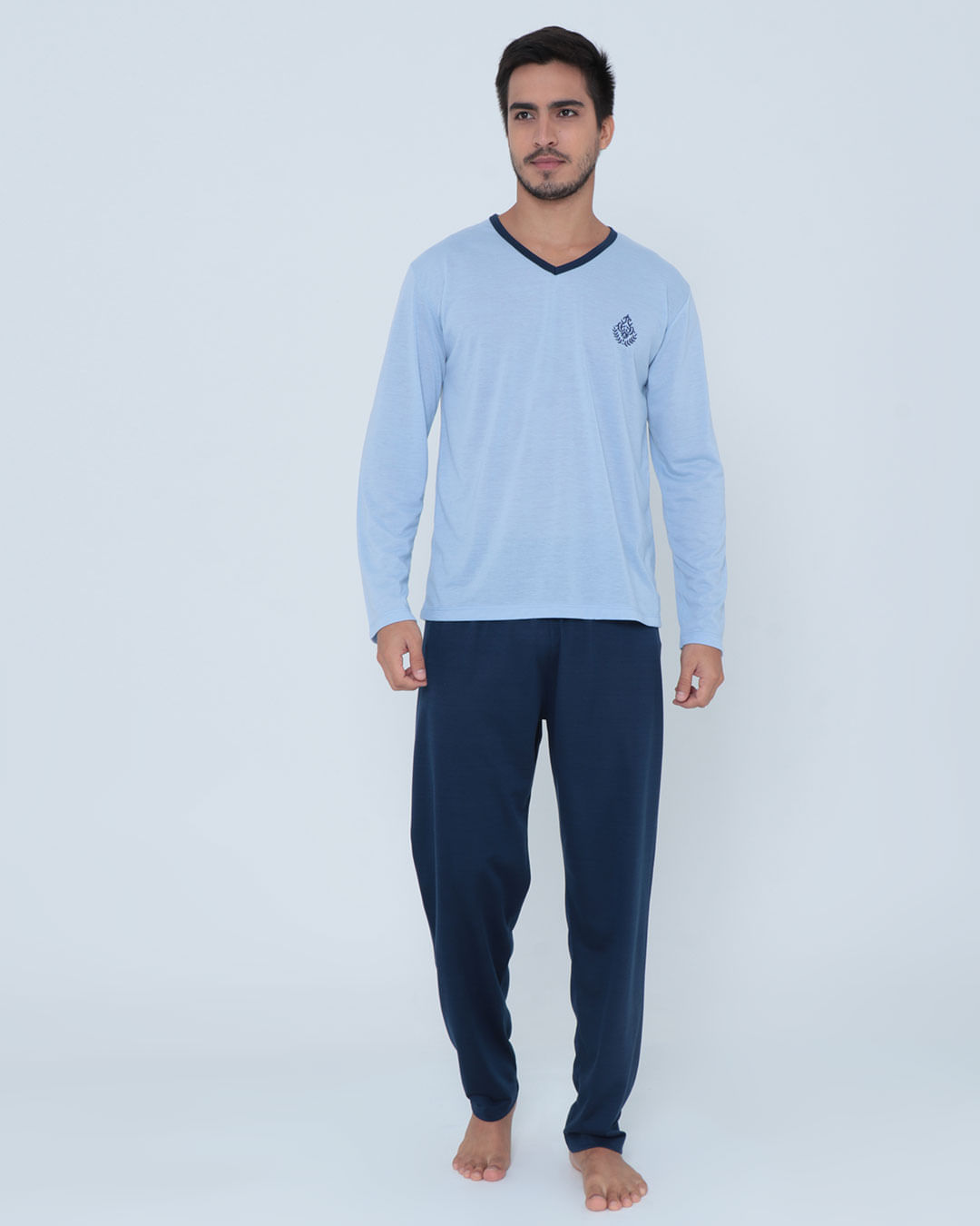 Pijama-Longo-Ml-Gola-V-Ref-65317---Azul-Claro