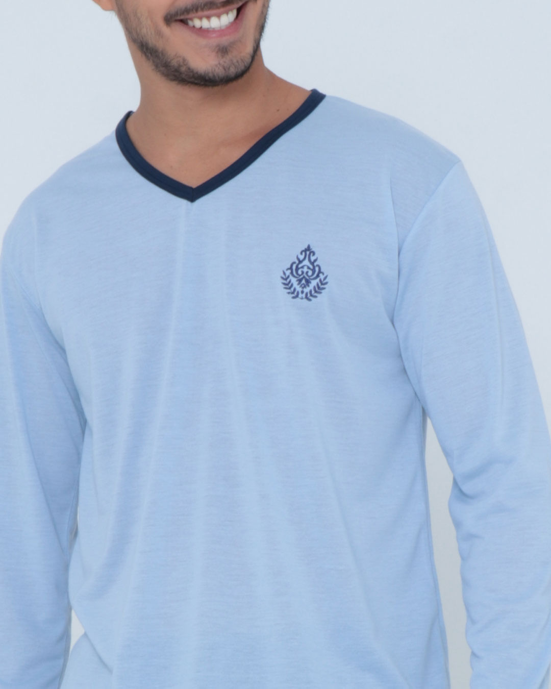 Pijama-Longo-Ml-Gola-V-Ref-65317---Azul-Claro