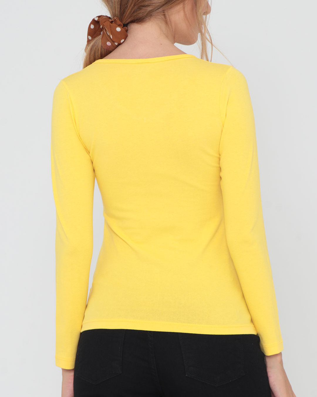 Blusa-Tra232-Gola-V-Ml-Amarelo---Amarelo-Claro
