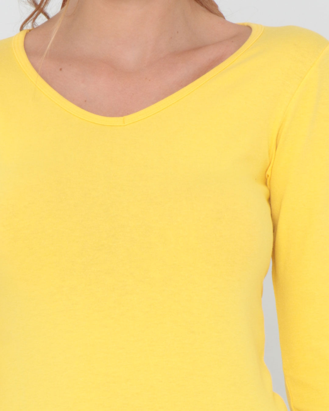 Blusa-Tra232-Gola-V-Ml-Amarelo---Amarelo-Claro