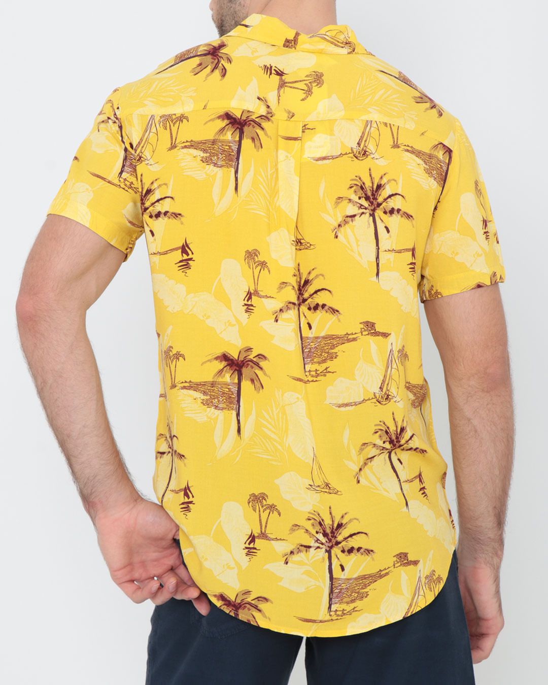 Camisa-Combo-Viscose--H---Amarelo-Medio