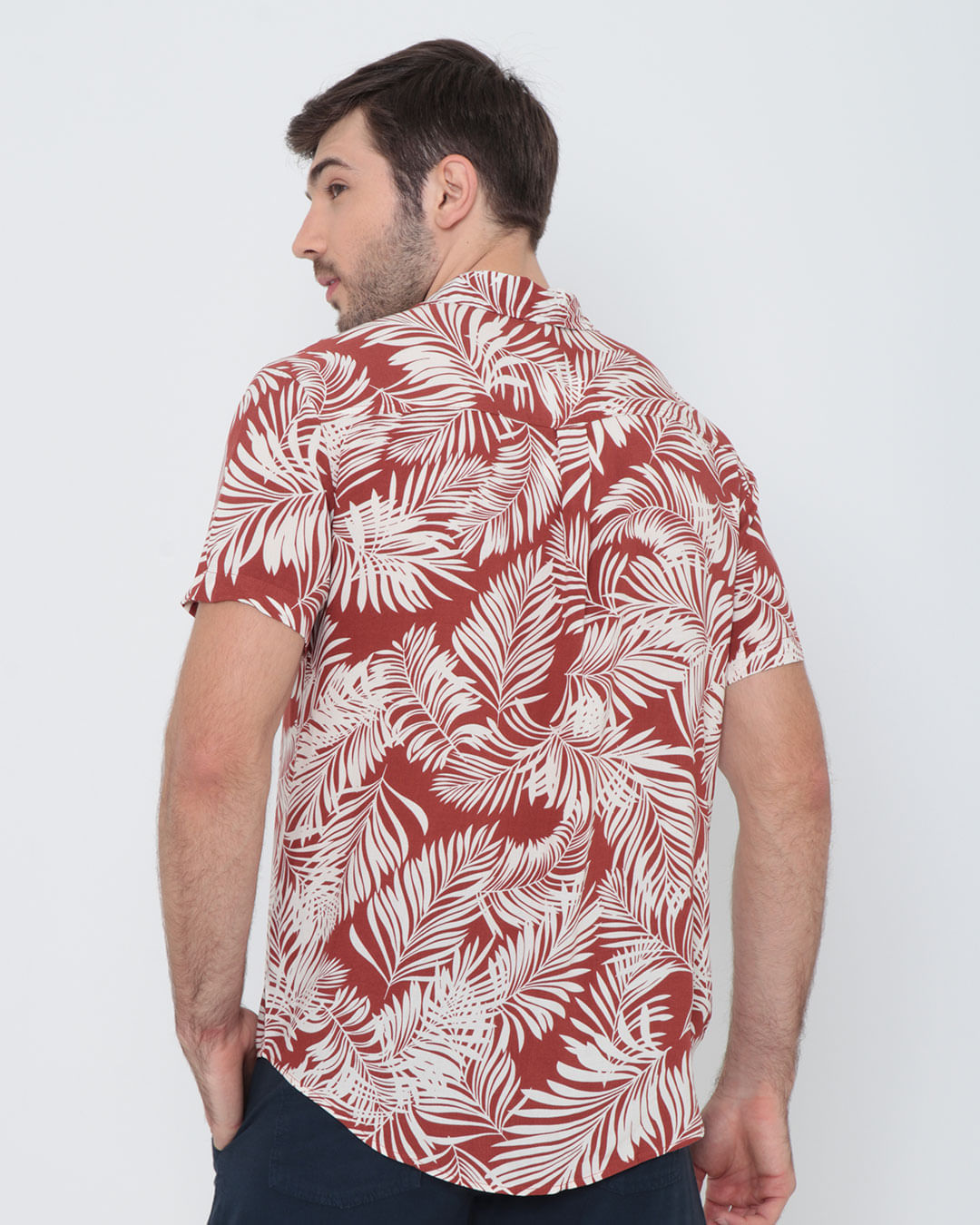 Camisa-Combo-Viscose--H---Terracota-Floral