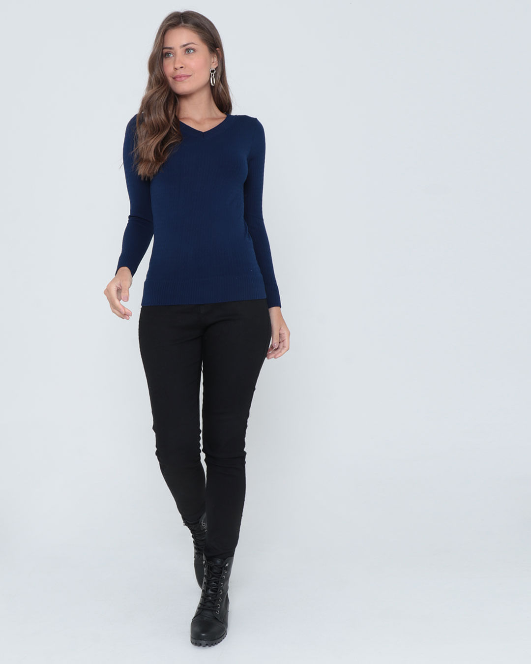 Blusa-Seamless-Mg-Long-001---Marinho