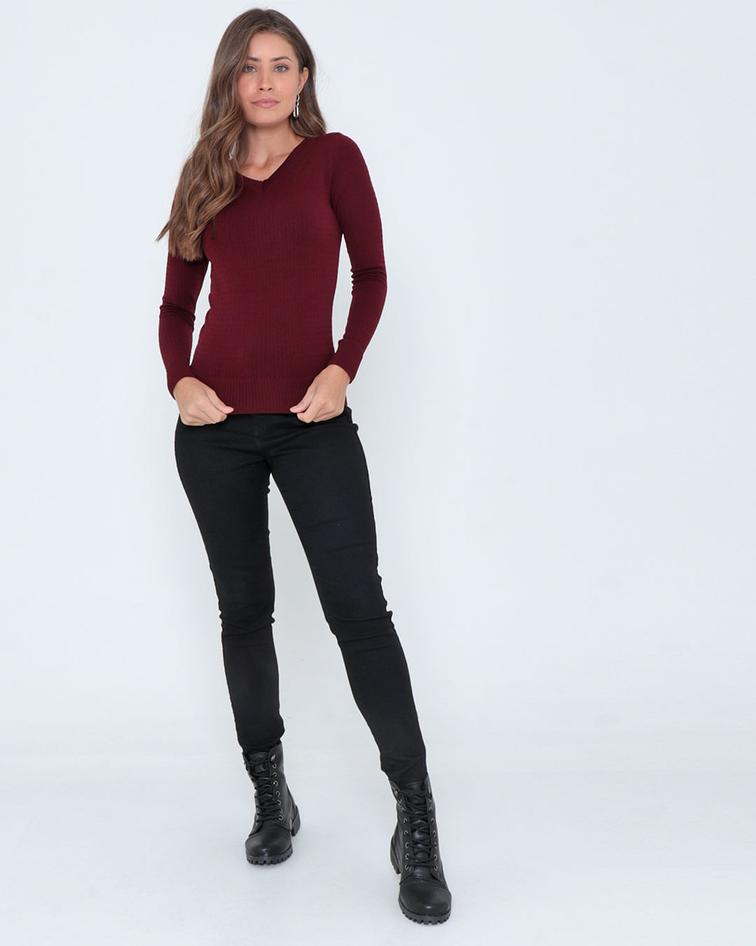 Blusa-Seamless-Mg-Long-001---Vinho