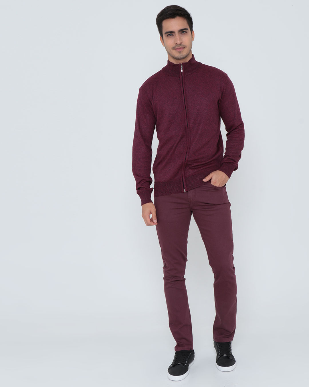 Tricot-Bfz-Full-Ziper-Liso-Pgg---Vinho