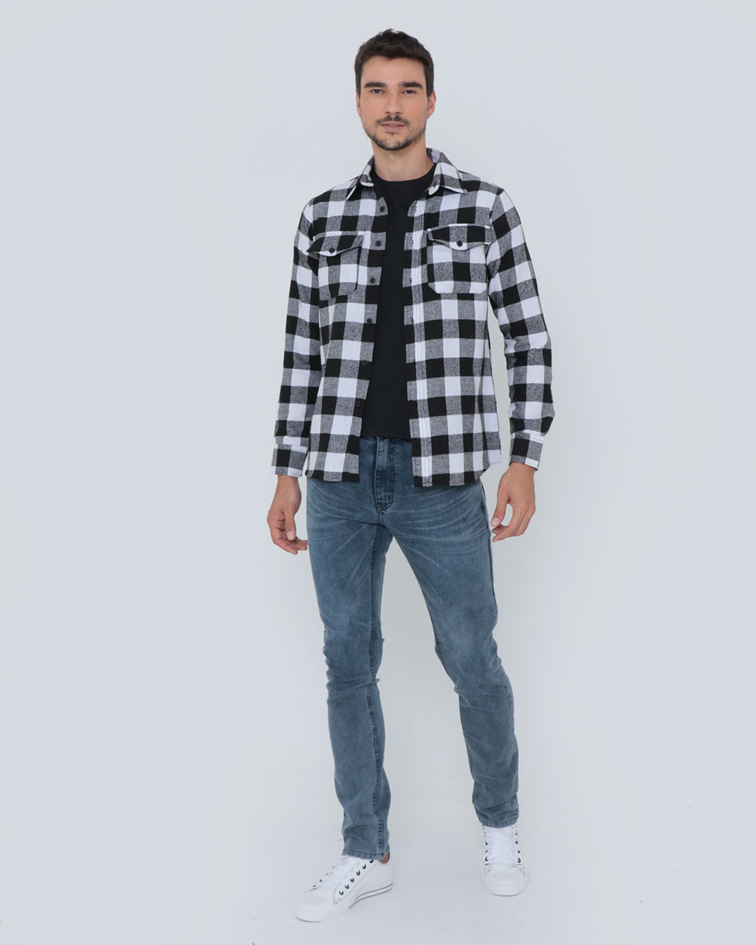 Camisa-De-Fs01-Flanela---Branco-Xadrez