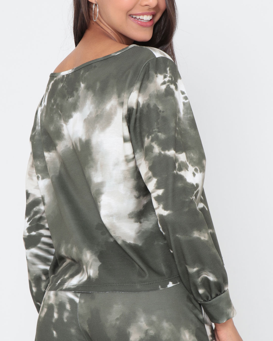 Top-Mga-Longa -Cropped-Moletinho-Tie-Dye---Verde-Escuro