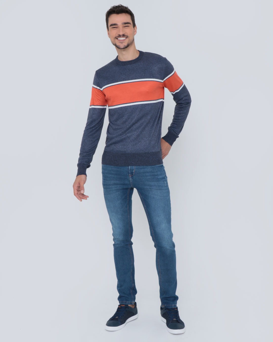 Tricot-Ts02-Gola-C-Listrado-Pgg---Azul-Listrado