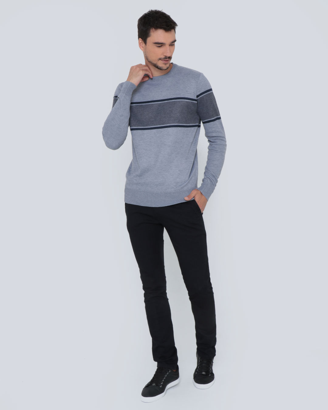Tricot-Ts02-Gola-C-Listrado-Pgg---Cinza-Listrado