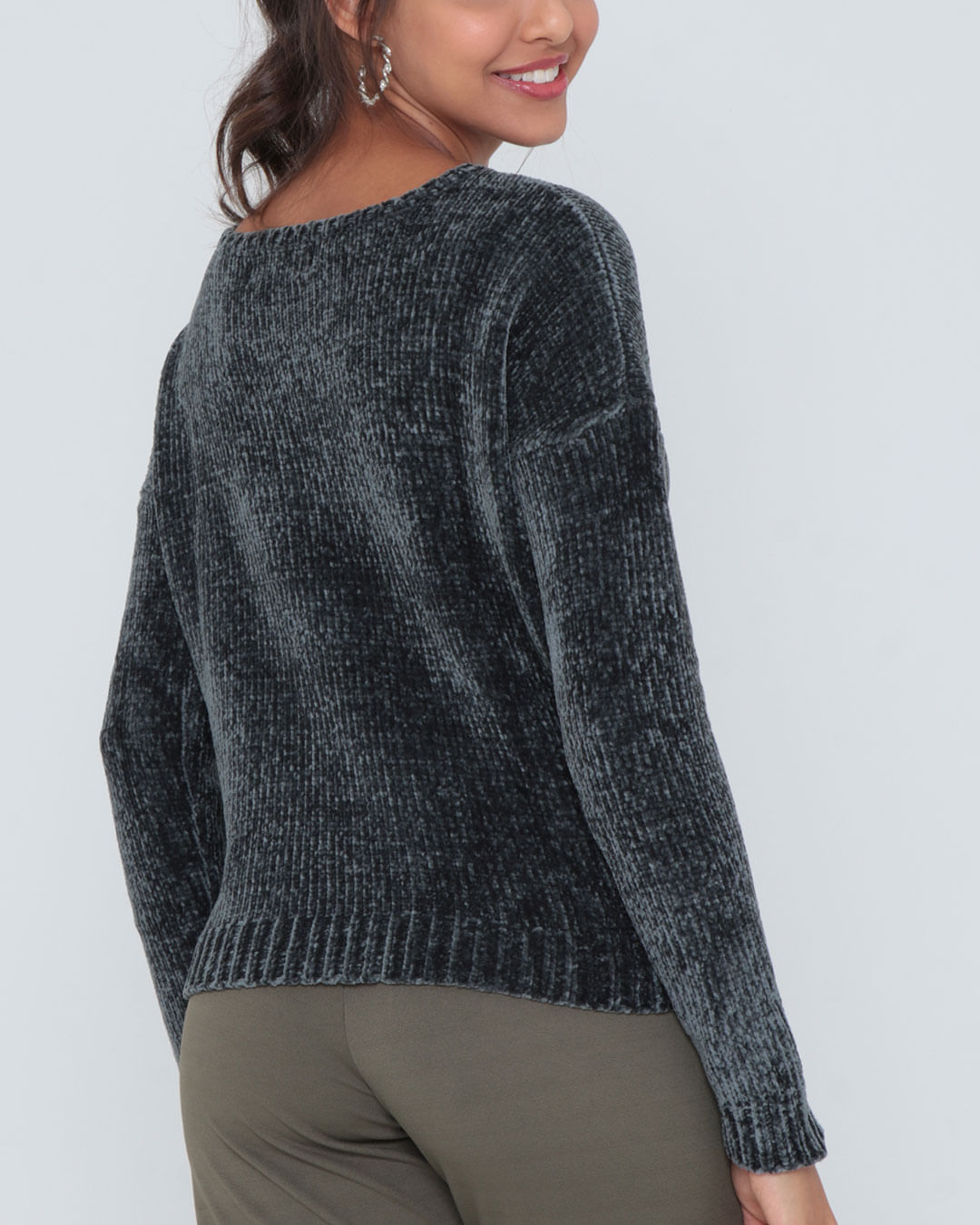 Tricot-Chenille-Sweaterjf-201-Faz---Mescla-Escuro