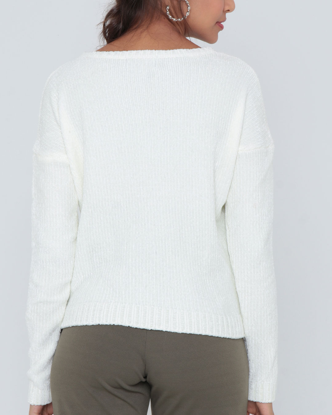 Tricot-Chenille-Sweaterjf-201-Faz---Off-White