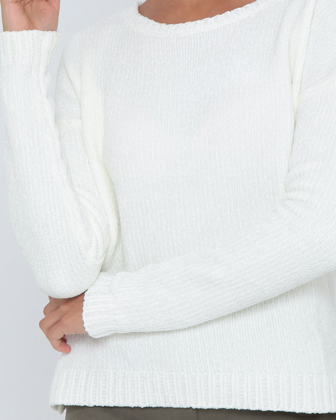 Tricot-Chenille-Sweaterjf-201-Faz---Off-White