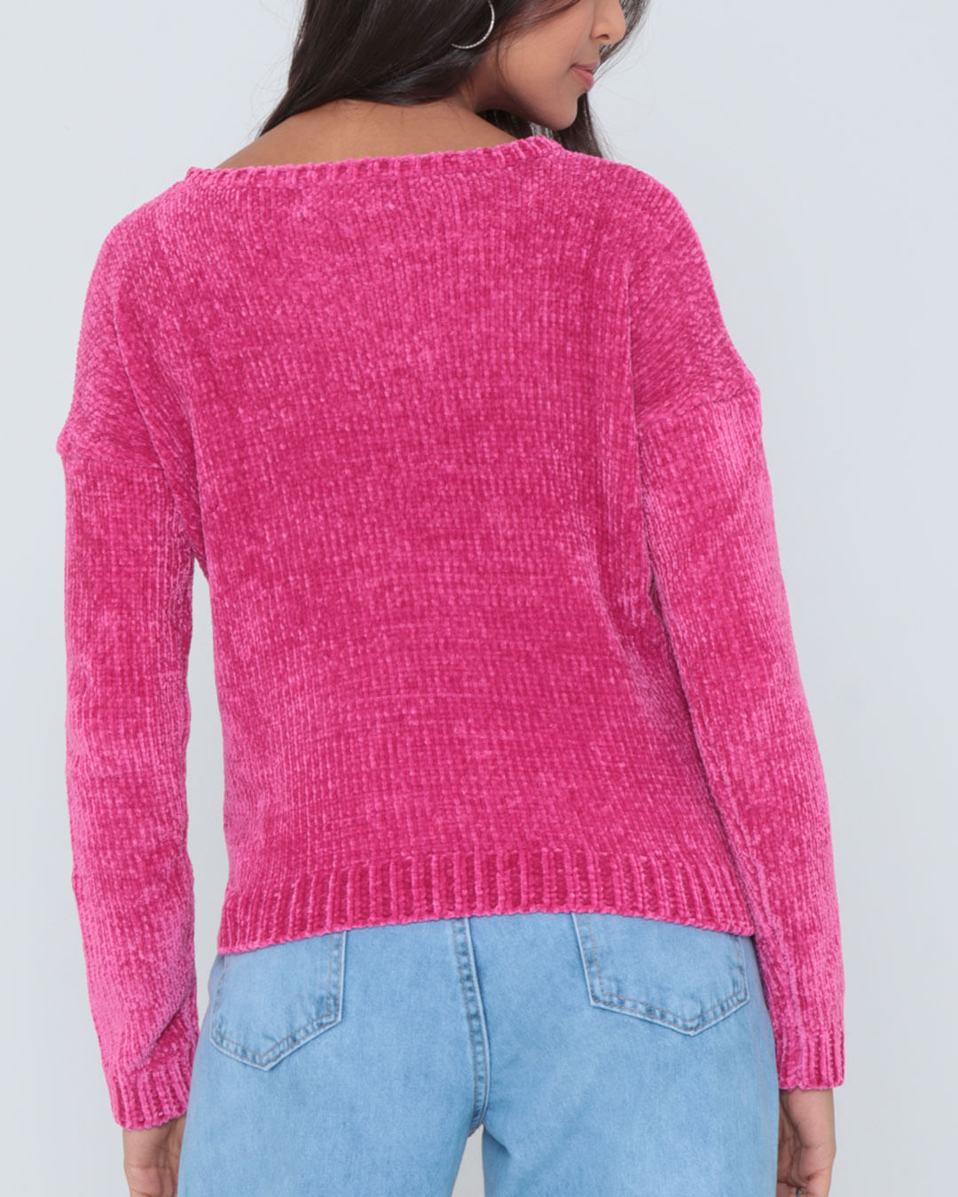 Tricot-Chenille-Sweaterjf-201-Faz---Rosa-Medio