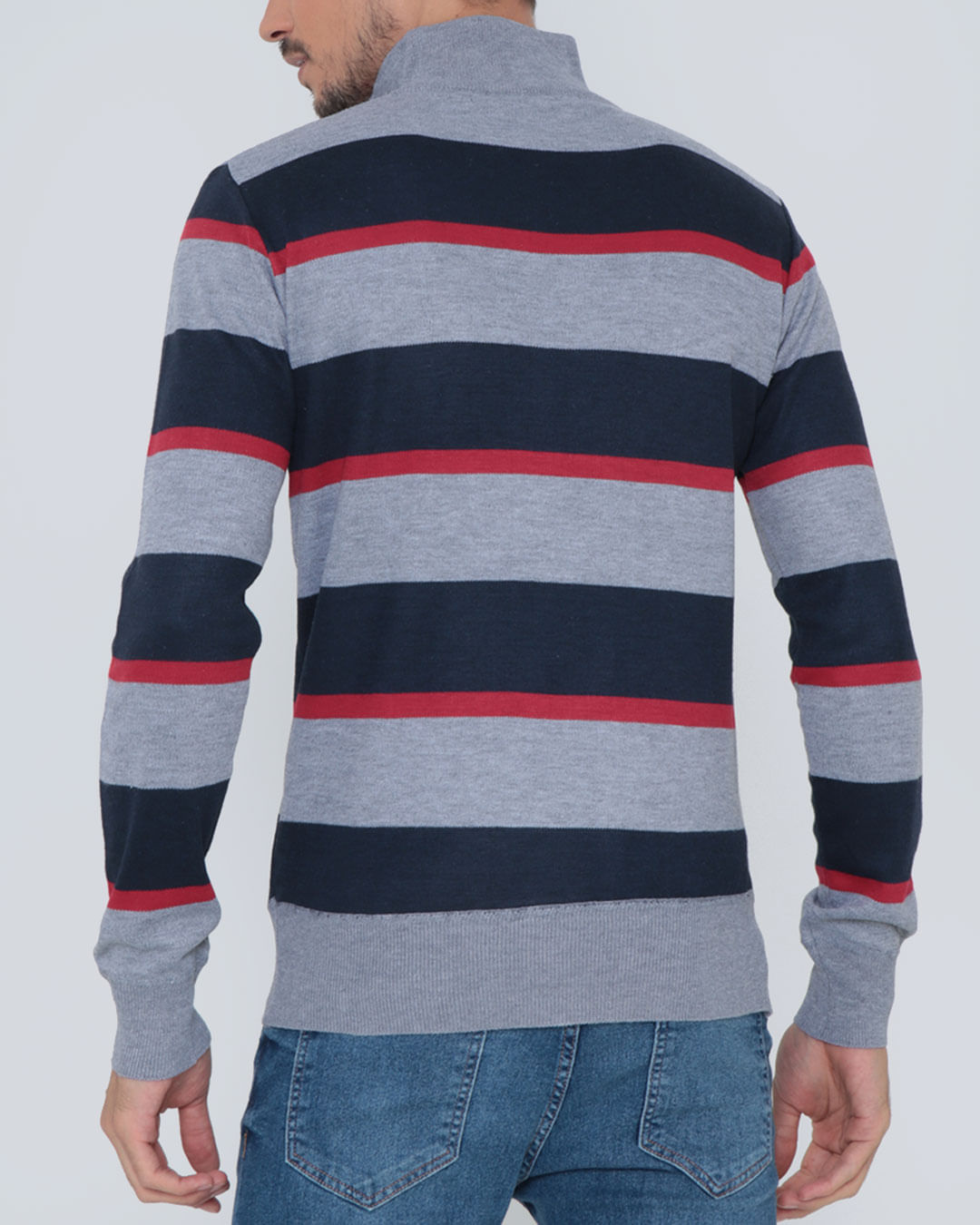 Tricot-Shz-Half-Ziper-Listrado-Pgg---Cinza-Listrado