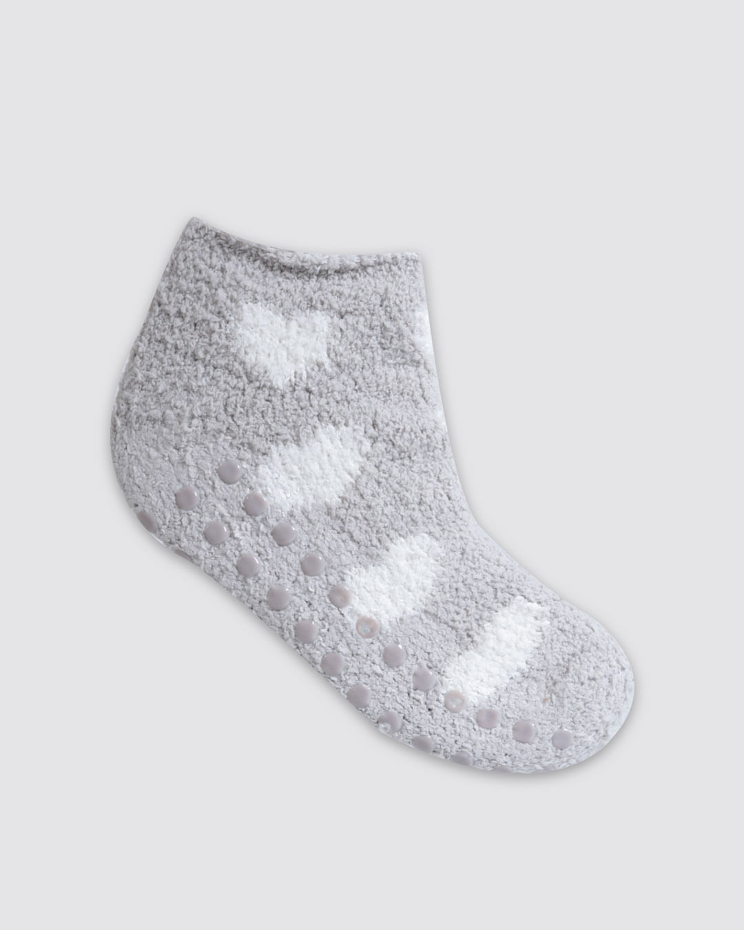 Meia-Sapatilha-Tor4-B-Chenille-Cor4---Cinza-Claro